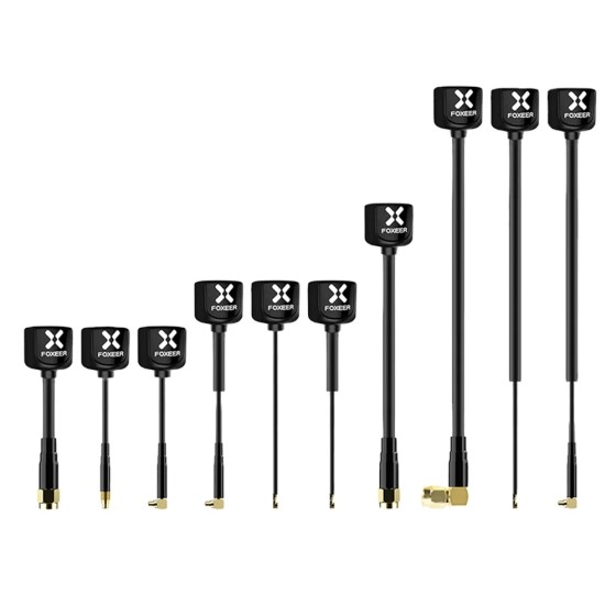 Foxeer Antenna Lollipop 4 V4 Antenna 5.8G 2.6Dbi Stubby RHCP SMA RPSMA UFL Straight/Angle 7.2g for RC FPV Airplane Module